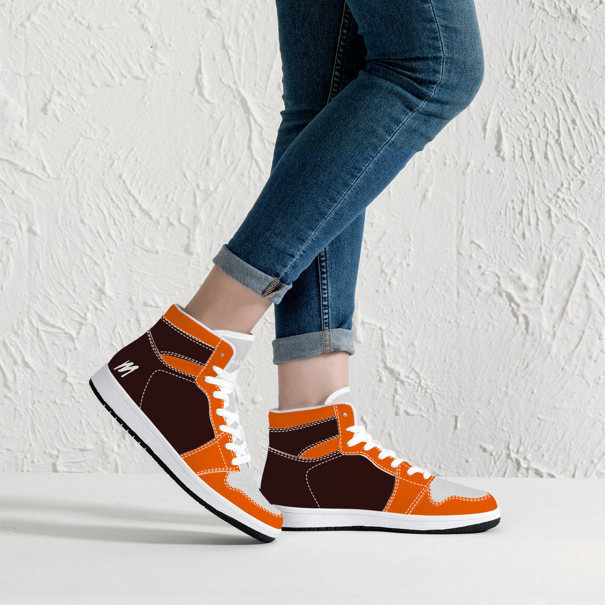 D16 High-Top Sneakers - Mega White