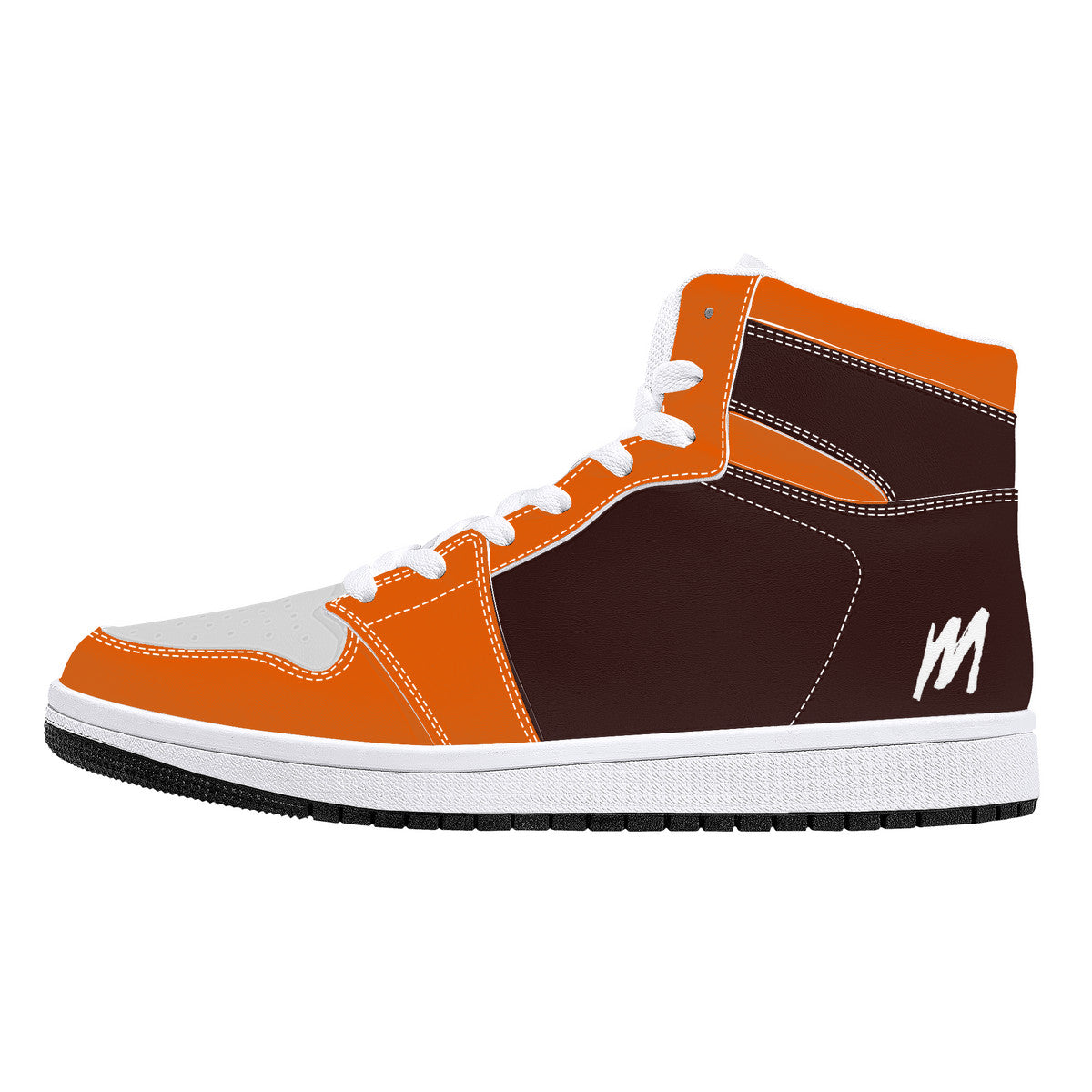 D16 High-Top Sneakers - Mega White
